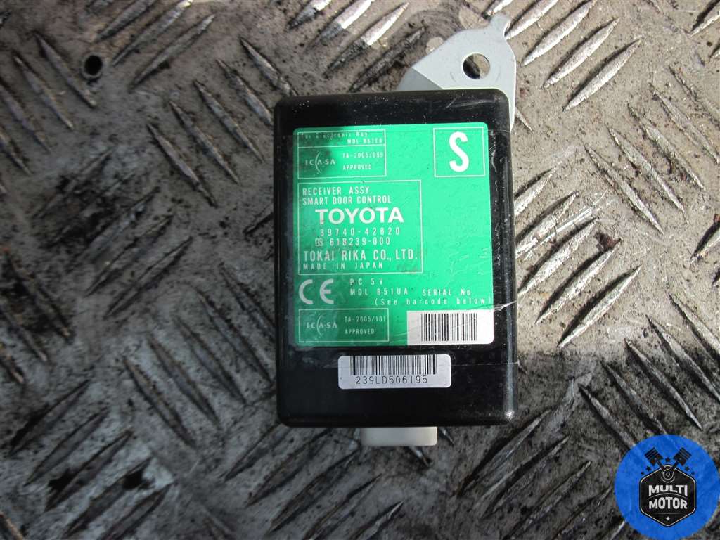 Блок управления двери TOYOTA RAV 4 III (2005-2013)