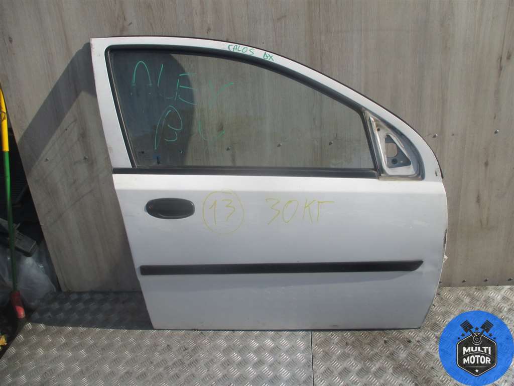 Стекло двери передней правой CHEVROLET AVEO (T200) (2002-2008)