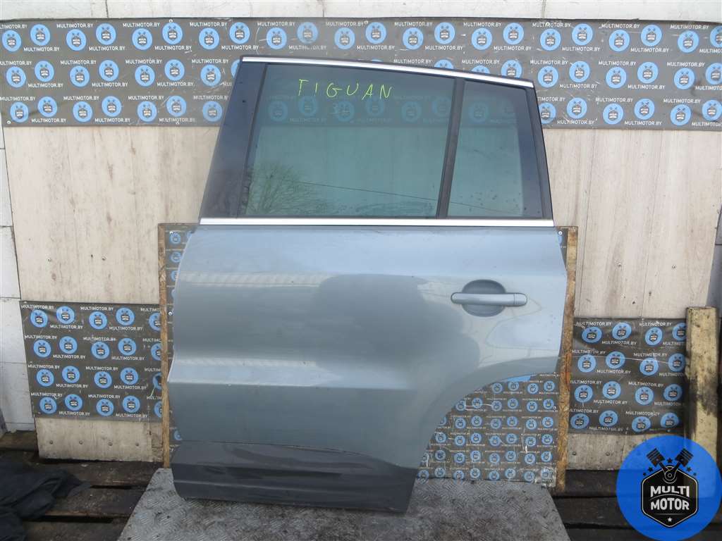 Стекло двери задней левой Volkswagen TIGUAN (2007-2017)